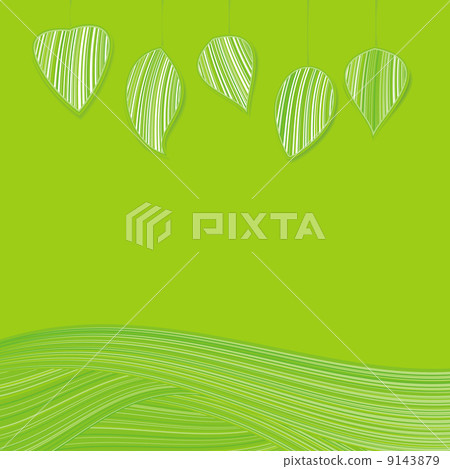 strips and green leaves strips and green leaves 9143879