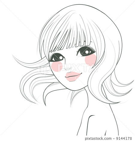 Asian Woman Illustration 9144178