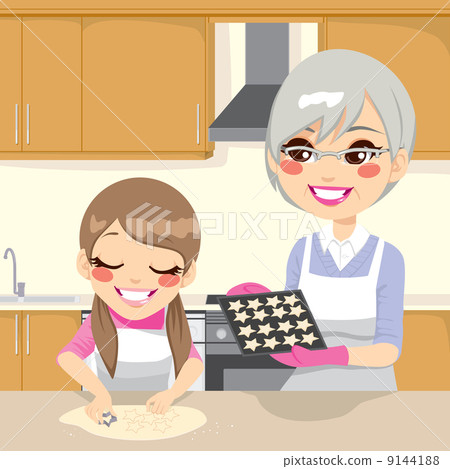 Making Cookies Together 9144188