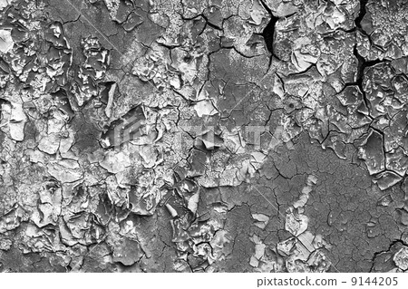 old abstract background from the cracked paint on rusty iron old abstract background from the cracked paint on rusty iron 9144205