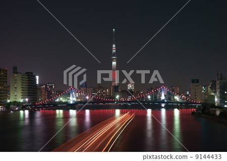 蠟燭樹 點燃天空樹 東京晴空塔 9144433