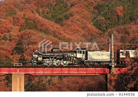 Late autumn Chichibu Railway SL Late autumn Chichibu Railway SL 9144936