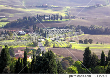 Orcia山谷 Orcia山谷 9145901