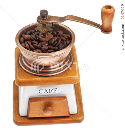 vintage coffee mill 9147669