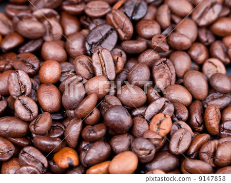 many roasted coffee beans many roasted coffee beans 9147858