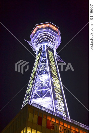 Tsutenkaku Night view Tsutenkaku Night view 9149607