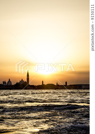 Sunset from Venice's ship 9150111