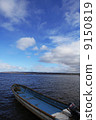 A fishing boat in Lake Abashiri 9150819