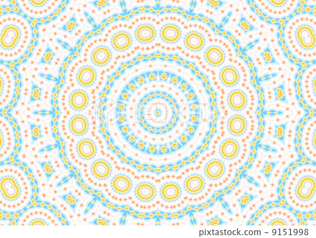 Abstract color pattern on white background Abstract color pattern on white background 9151998