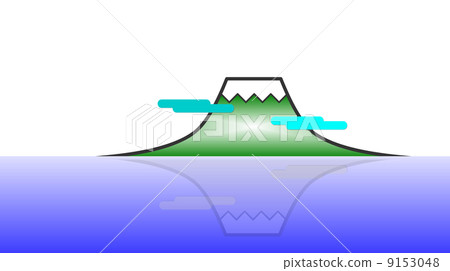 Illustration of Mt. Fuji Illustration of Mt. Fuji 9153048