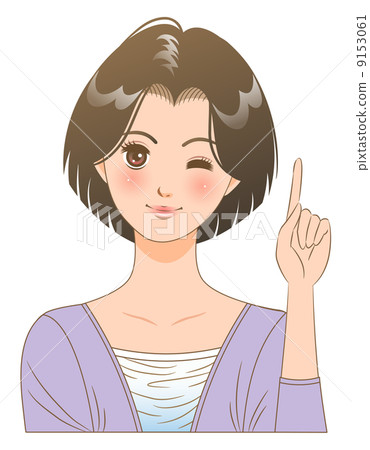 Women / finger pointing Women / finger pointing 9153061