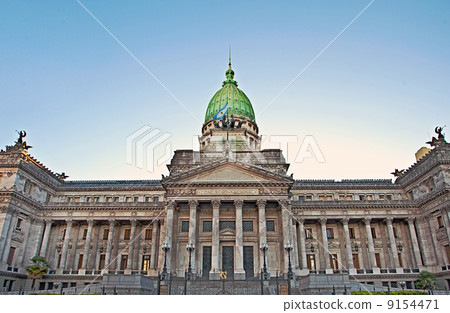 Building of Congress in Buenos Aires, Argentina 9154471