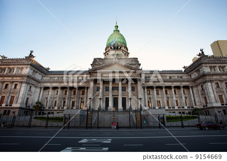 Building of Congress in Buenos Aires, Argentina 9154669