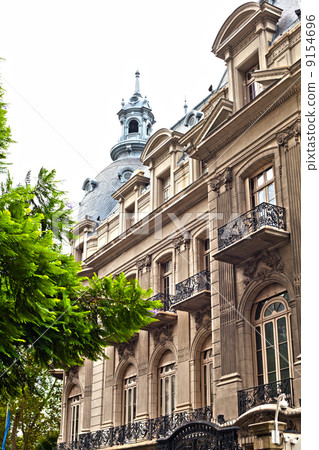 french style building in Buenos Aires, Argentina french style building in Buenos Aires, Argentina 9154696