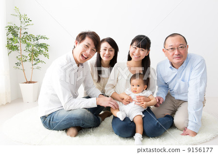 三代家庭形象 9156177