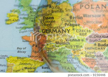 商務·出國旅遊形象（世界地圖 - 德國） 9156446