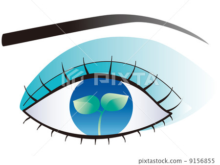 Young leaves in the eyes 9156855