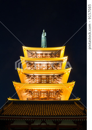 Senjoji temple in Tokyo Japan Senjoji temple in Tokyo Japan 9157085