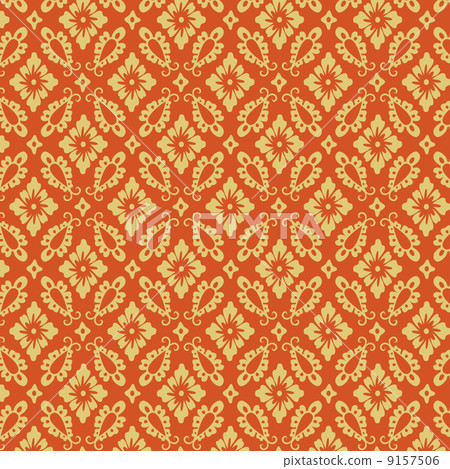 傳統日本樣式的例證·江戶komon樣式 傳統日本樣式的例證·江戶komon樣式 9157506