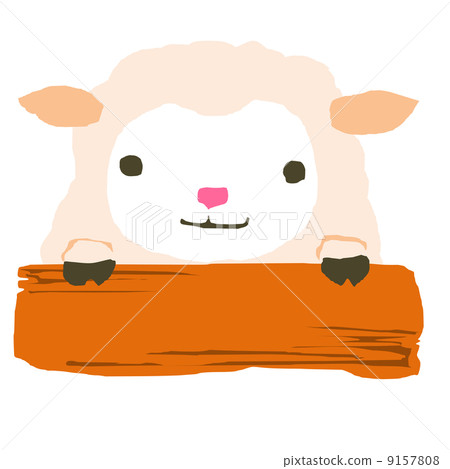 New year's greeting material New year's greeting material 9157808
