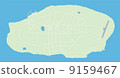Map of Haterumajima 9159467