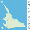 Map of Miyakojima 9159471