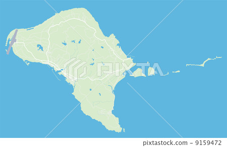 久米島地圖 久米島地圖 9159472