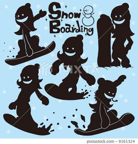 滑雪者 女生 女孩 9161324