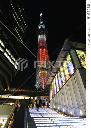 東京天空樹特別點亮·蠟燭樹 東京天空樹特別點亮·蠟燭樹 9163286