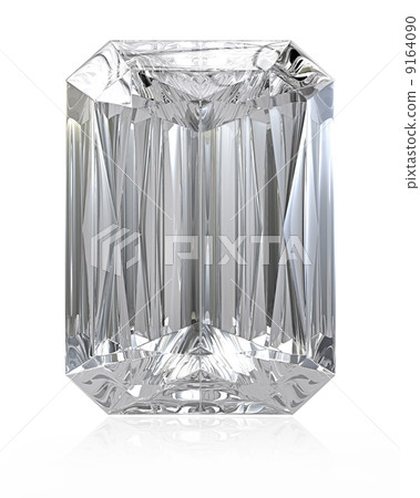 Radiant cut diamond 9164090