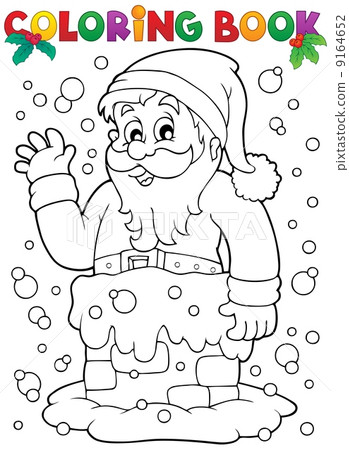 Coloring book Santa Claus topic 9 9164652
