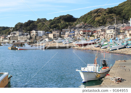 和田漁港 照片素材 圖片 圖庫