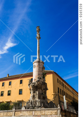 Spanish World Heritage Mesquita St. Raphael Victory Statue Spanish World Heritage Mesquita St. Raphael Victory Statue 9165359