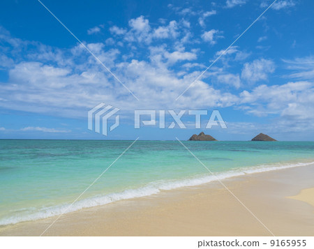 Lanikai海灘的地標 Lanikai海灘的地標 9165955