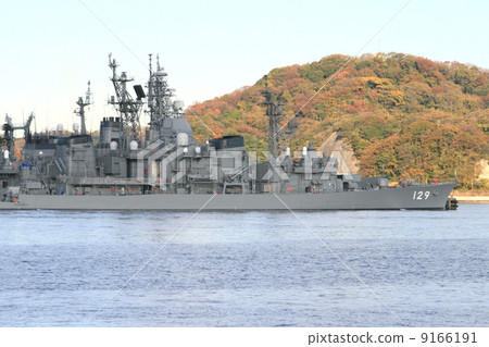 Entrance scenery of escort ship "Yamayuki" 9166191