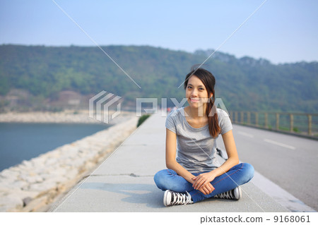 Sporty girl at outdoor 9168061