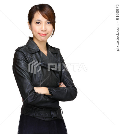young asian woman over white background young asian woman over white background 9168973