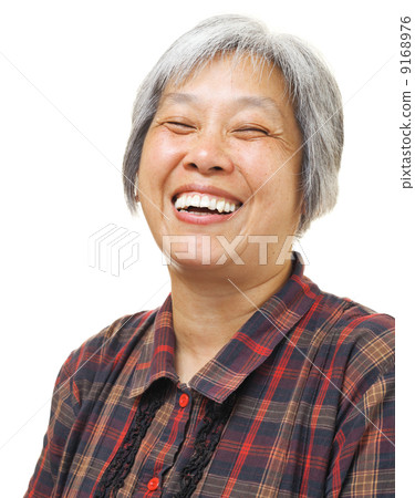 Asian old woman feel happy Asian old woman feel happy 9168976