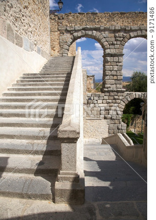 stairs to aqueduct stairs to aqueduct 9171486