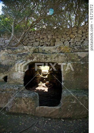 cave entrance carved cave entrance carved 9171972