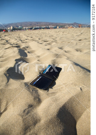 wallet at the beach wallet at the beach 9172184