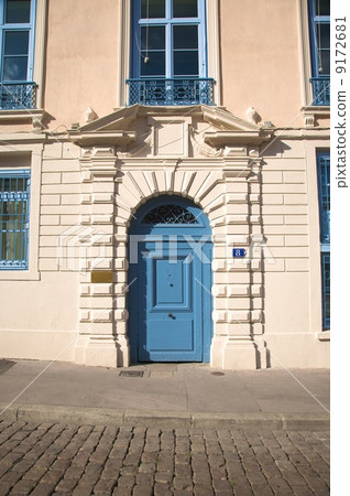 blue wood door blue wood door 9172681