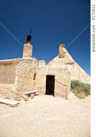 hut at the desert hut at the desert 9172812
