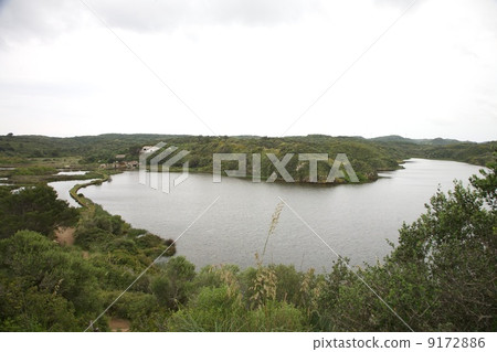 cloudy landscape at Albufera 9172886