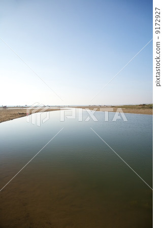 river and sky at Castilnovo Beach 9172927
