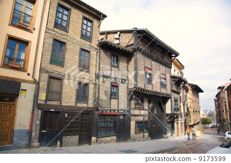 old building at vitoria city 9173599