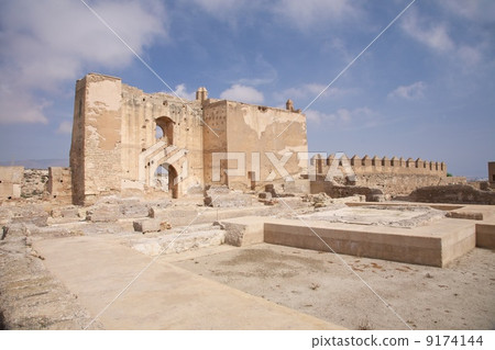 ruins at Almeria castle ruins at Almeria castle 9174144