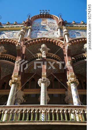 theater front at barcelona 9174345