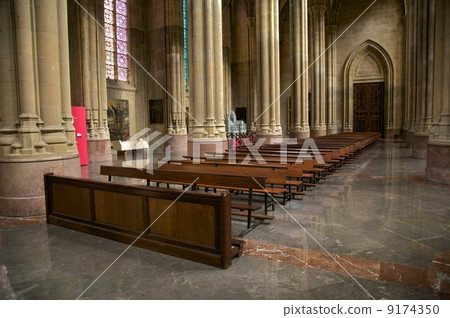 front pew in cathedral front pew in cathedral 9174350