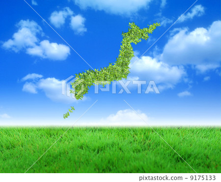 藍天的日本群島裝飾品 藍天的日本群島裝飾品 9175133